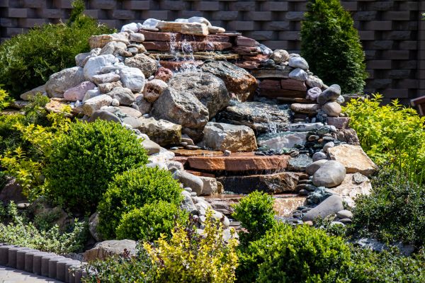 River Rock Landscaping in Reno