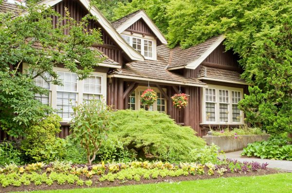 Log Home Landscaping in Reno
