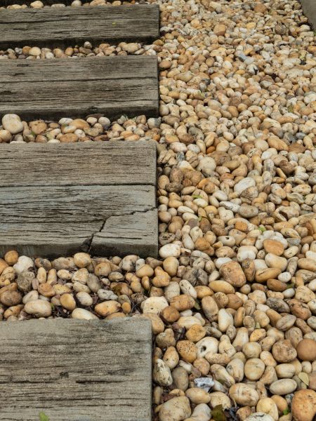 Pea Rock Installation in Reno