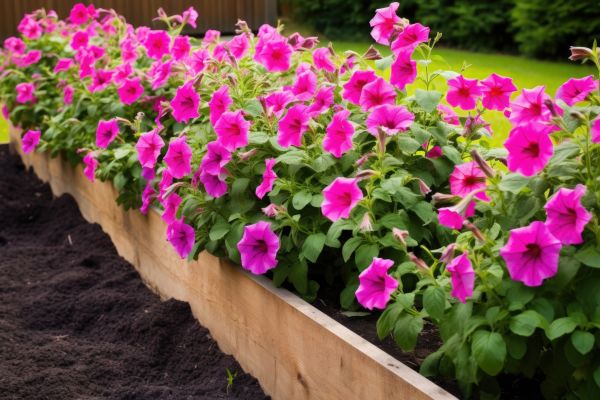 Raised Flower Bed Installation in Reno